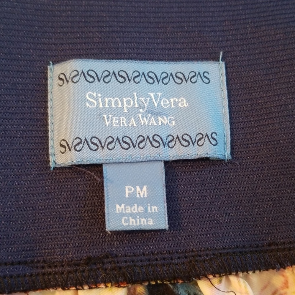 Simply Vera Vera Wang Asymmetrical Sun Dress - Picture 7 of 9